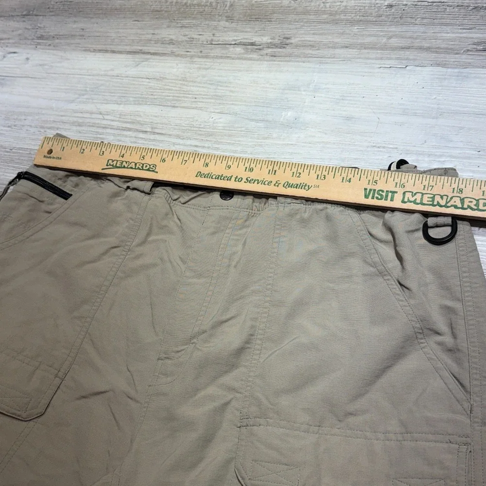 VTG The North Face Convertible Belt Pants Zip Off Leg Cargo Hiking Pants Mens XL